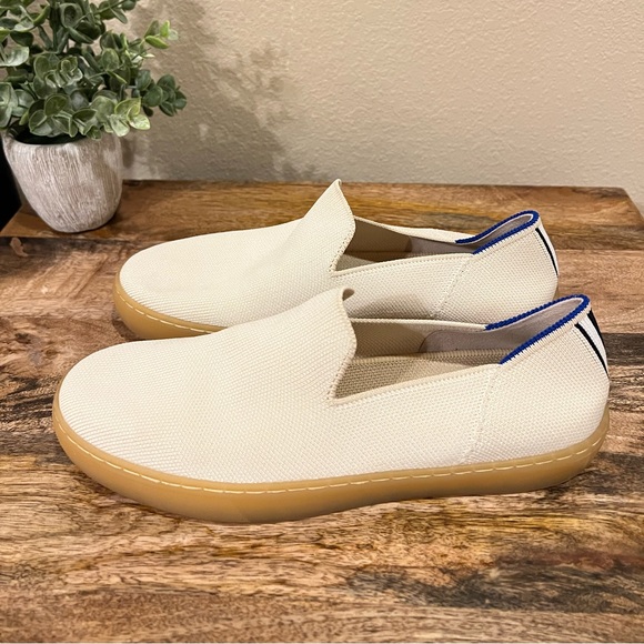 Rothy’s The Original Slip On Sneaker In Vanilla Bean Women’s Size 8.5 - Picture 5 of 10